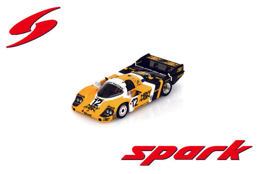 PRECOMMANDE - Spark S9859 1:43 - Porsche 956 No.12 5th Le Mans 24H 1984 V. Merl - D. Schornstein - J. Winter