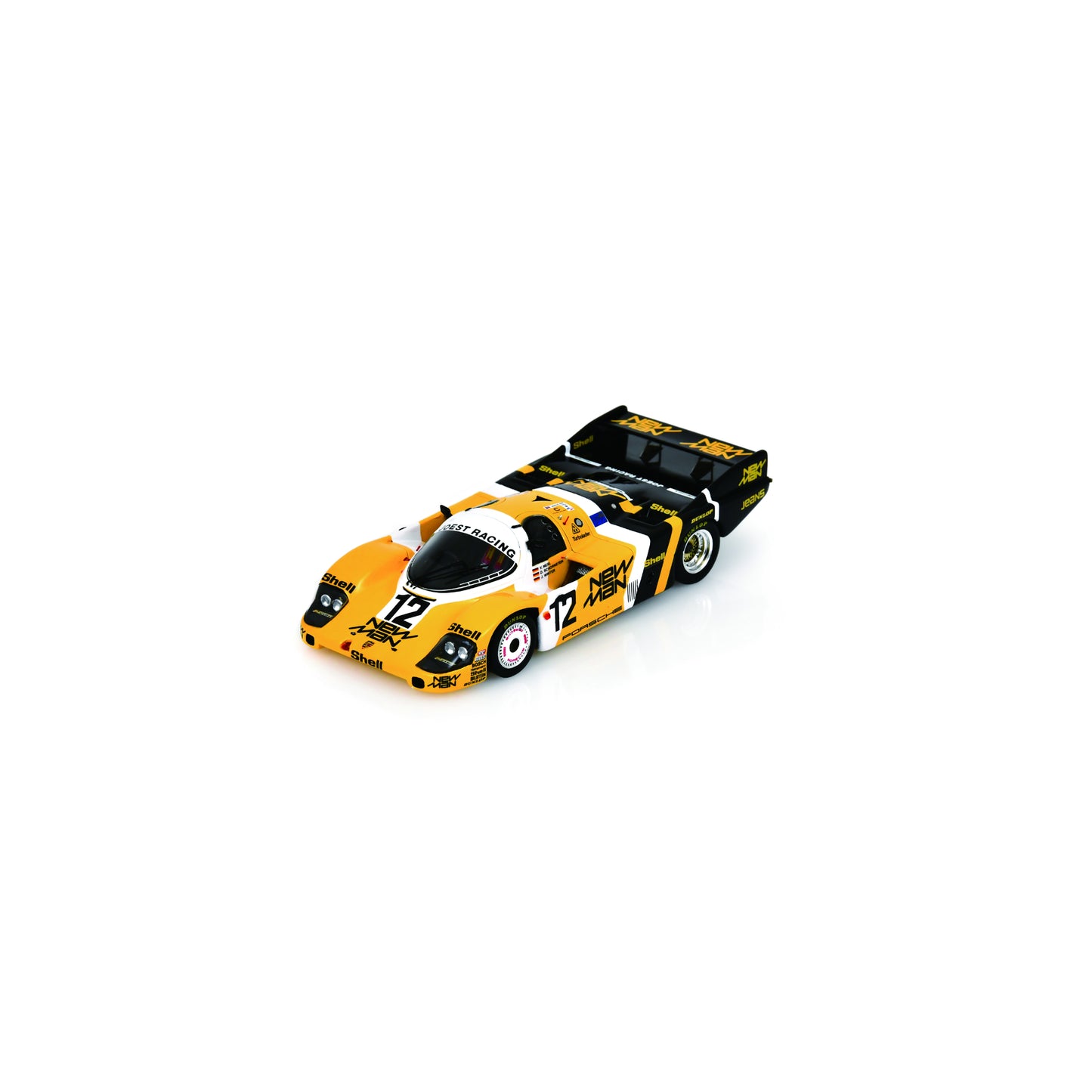 Spark S9859 1:43 - Porsche 956 No.12 5th Le Mans 24H 1984 V. Merl - D. Schornstein - J. Winter