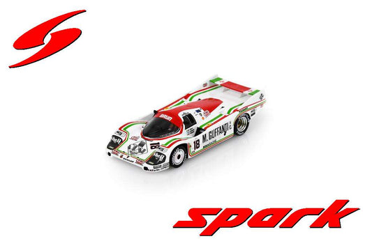 PRE-ORDER - Spark S9867 1:43 - Porsche 956 No.8 24H Le Mans 1985 P. Belmondo - M. de Narvaez - K. Miller 