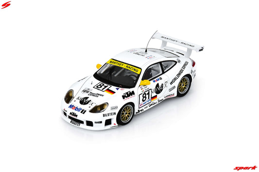 PRECOMMANDE - Spark S9934 1:43 - Porsche 996 GT3 No.81 Le Mans 24H 1999 U. Alzen - L. Riccitelli - P. Huisman