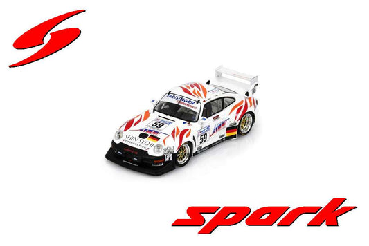 PRE-ORDER - Spark S9935 1:43 - Porsche 911 GT2 No.59 Le Mans 24H 2000 Y. Hane - W. Kaufmann - K. Iketani 