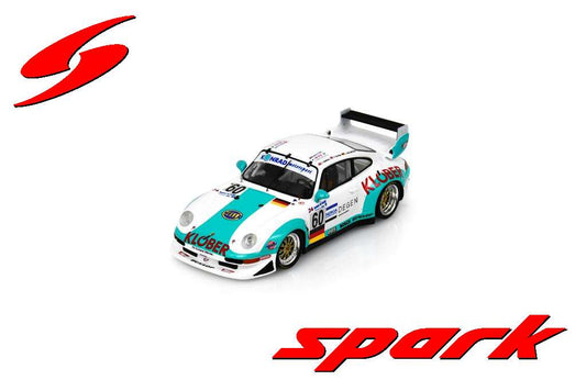 PRE-ORDER - Spark S9936 1:43 - Porsche 911 GT2 No.60 24H Le Mans 2000 JV. Gartzen - C. Slater - T. Kendall 