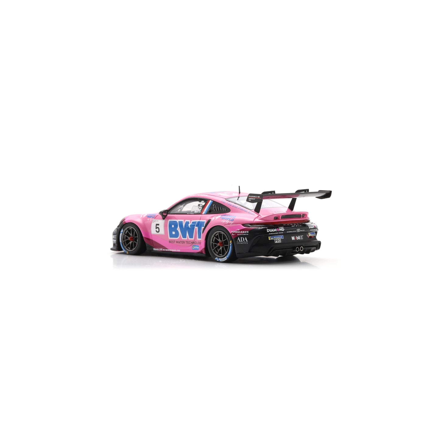 Spark SA315 1:43 - Porsche 911 GT3 Cup No.5 Porsche Carrera Cup Asia Champion 2025 Dylan Pereira