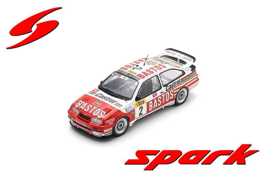PRECOMMANDE - Spark SB243 1:43 - Ford Sierra RS500 Cosworth No.2 3rd 24H Spa 1990 F. Biela - R. Asch - T. Lindström Limited (300ex)