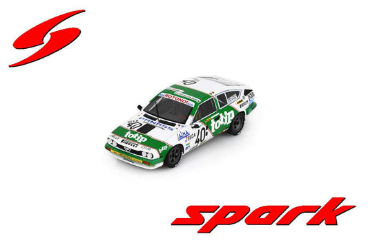 PRE-ORDER - Spark SB544 1:43 - Alfa Romeo GTV6 No.40 24H Spa 1983 L. Lombardi - G. Naddeo - R. Marrazzi Limited (300ex) 