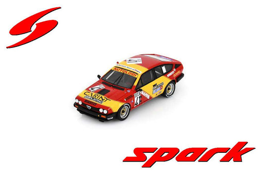 PRE-ORDER - Spark SB545 1:43 - Alfa Romeo GTV6 No.41 6th 24H Spa 1983 G. Brancatelli - E. Zapico - R. Drovandi Limited (300ex) 