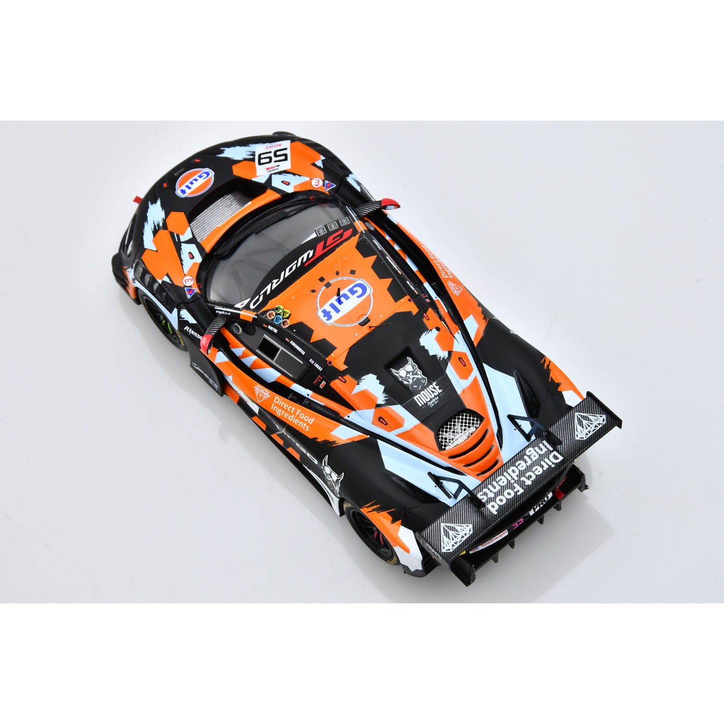 Spark SB852 1:43 - McLaren 720S GT3 EVO No.59 Garage 59 6th 24H Spa 2025 J. Loake - M. Kirchhöfer - B. Goethe Limited (300ex.)