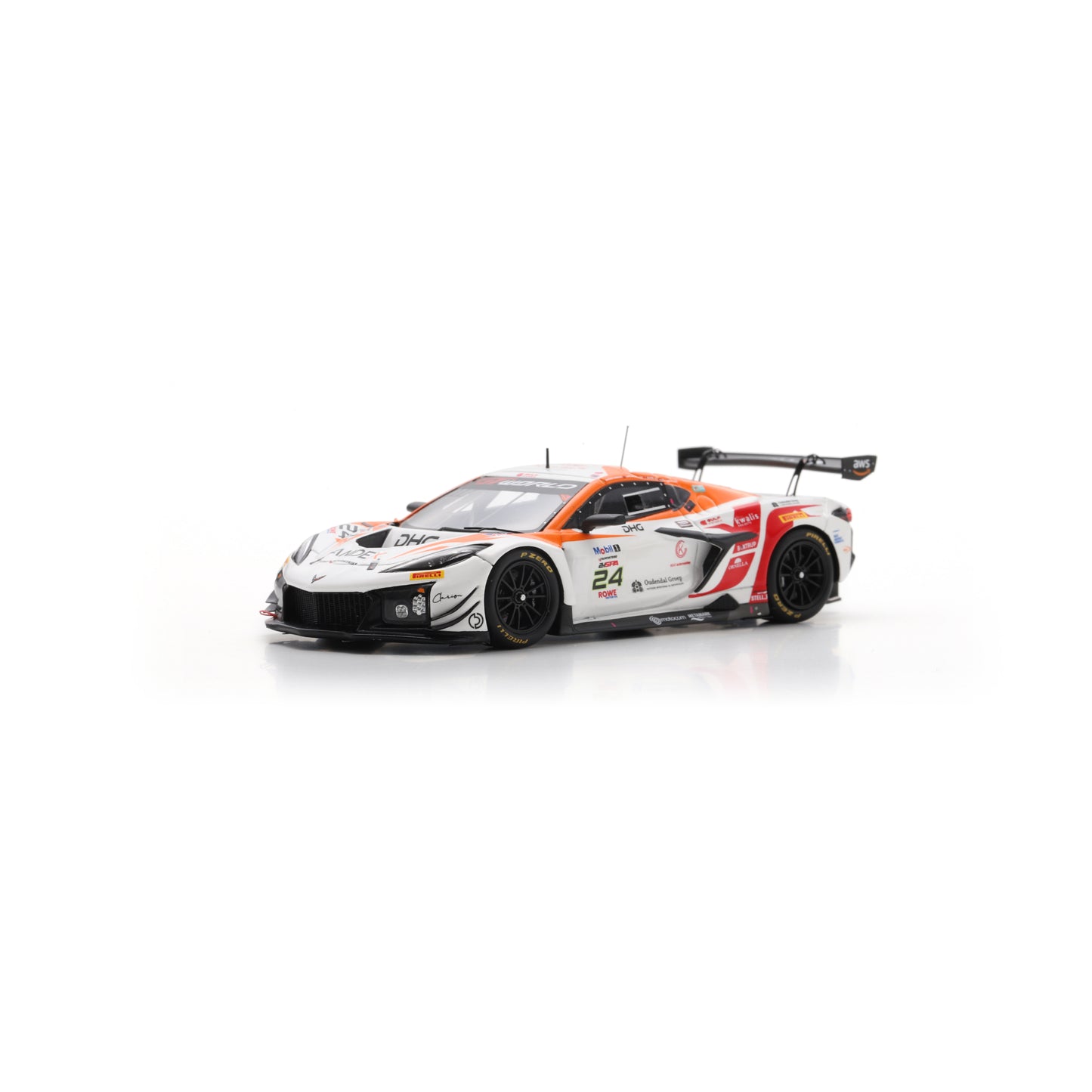 Spark SB861 1:43 - Chevrolet Corvette Z06 GT3 R No.24 Steller Motorsport 24H Spa 2025 M. Lismont - D. Ali - L. Hanafin - O. Hart Limited (300ex.)