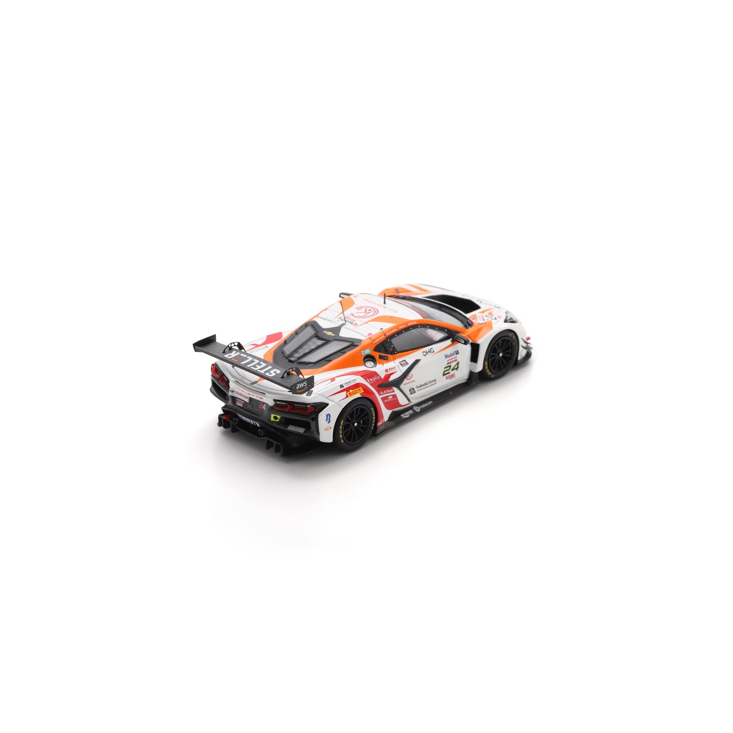 Spark SB861 1:43 - Chevrolet Corvette Z06 GT3 R No.24 Steller Motorsport 24H Spa 2025 M. Lismont - D. Ali - L. Hanafin - O. Hart Limited (300ex.)