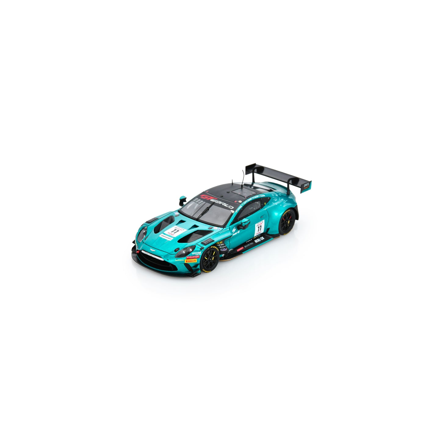 Spark SB866 1:43 - Aston Martin Vantage AMR GT3 EVO No.11 Comtoyou Racing 24H Spa 2025 F. Jousset - B. Sousa - S. Alvarez - SS Camara Limited (300ex.)