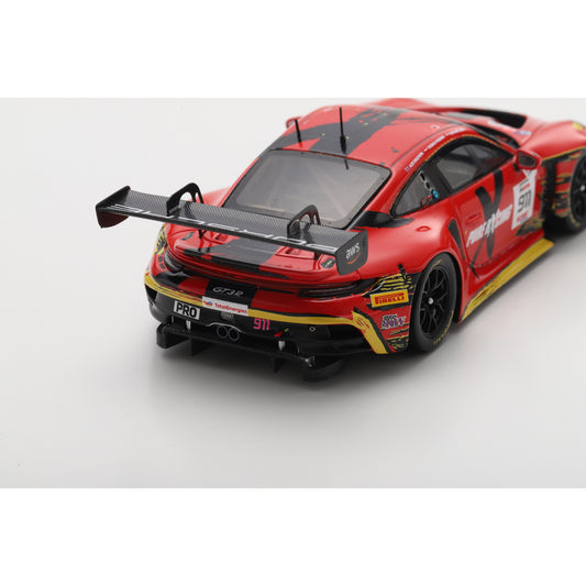 Spark SB870 1:43 - Porsche 911 GT3 R (992) No.911 Pure Rxcing 24H Spa 2025 R. Lietz - A. Malykhin - T. Preining Limited (300ex.)
