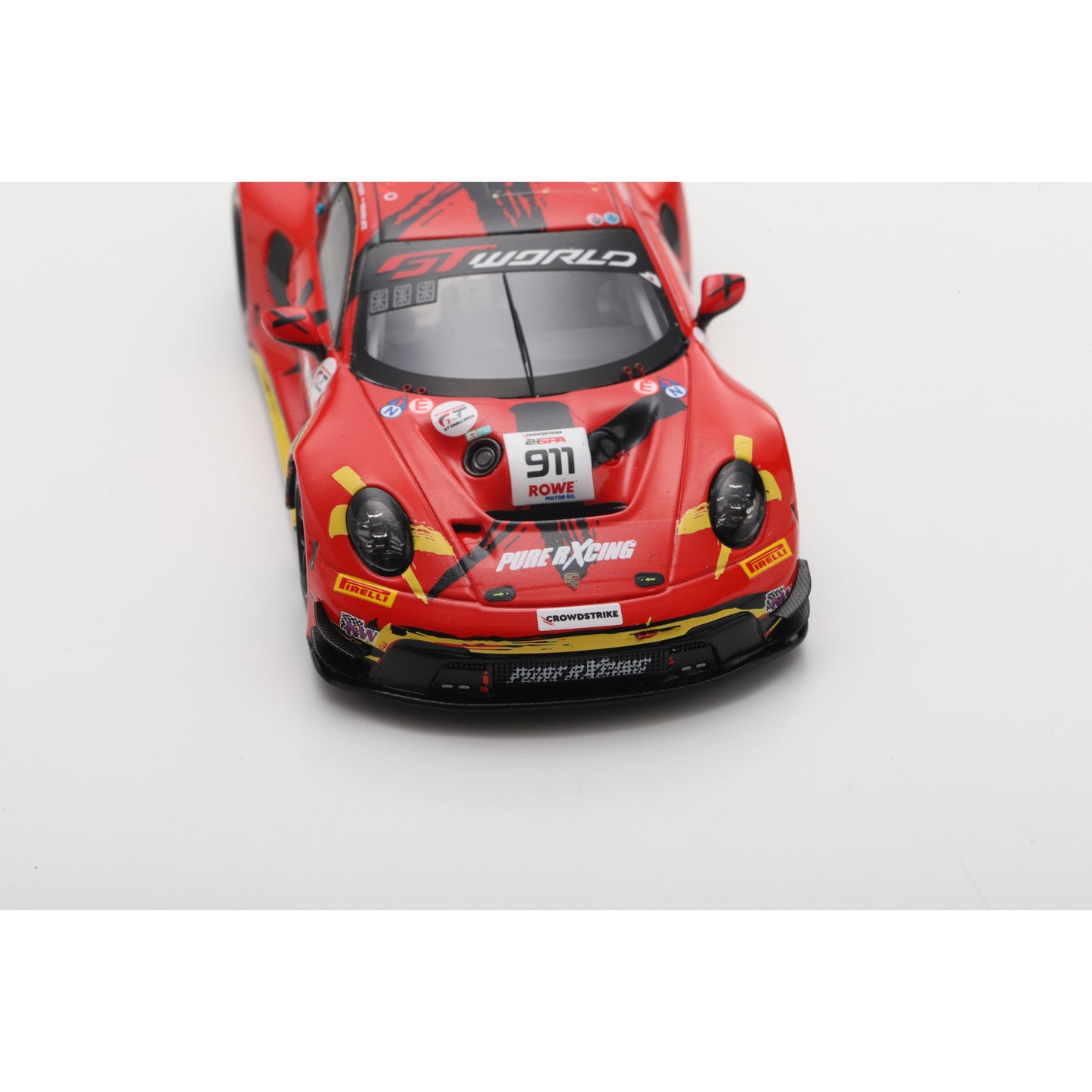 Spark SB870 1:43 - Porsche 911 GT3 R (992) No.911 Pure Rxcing 24H Spa 2025 R. Lietz - A. Malykhin - T. Preining Limited (300ex.)