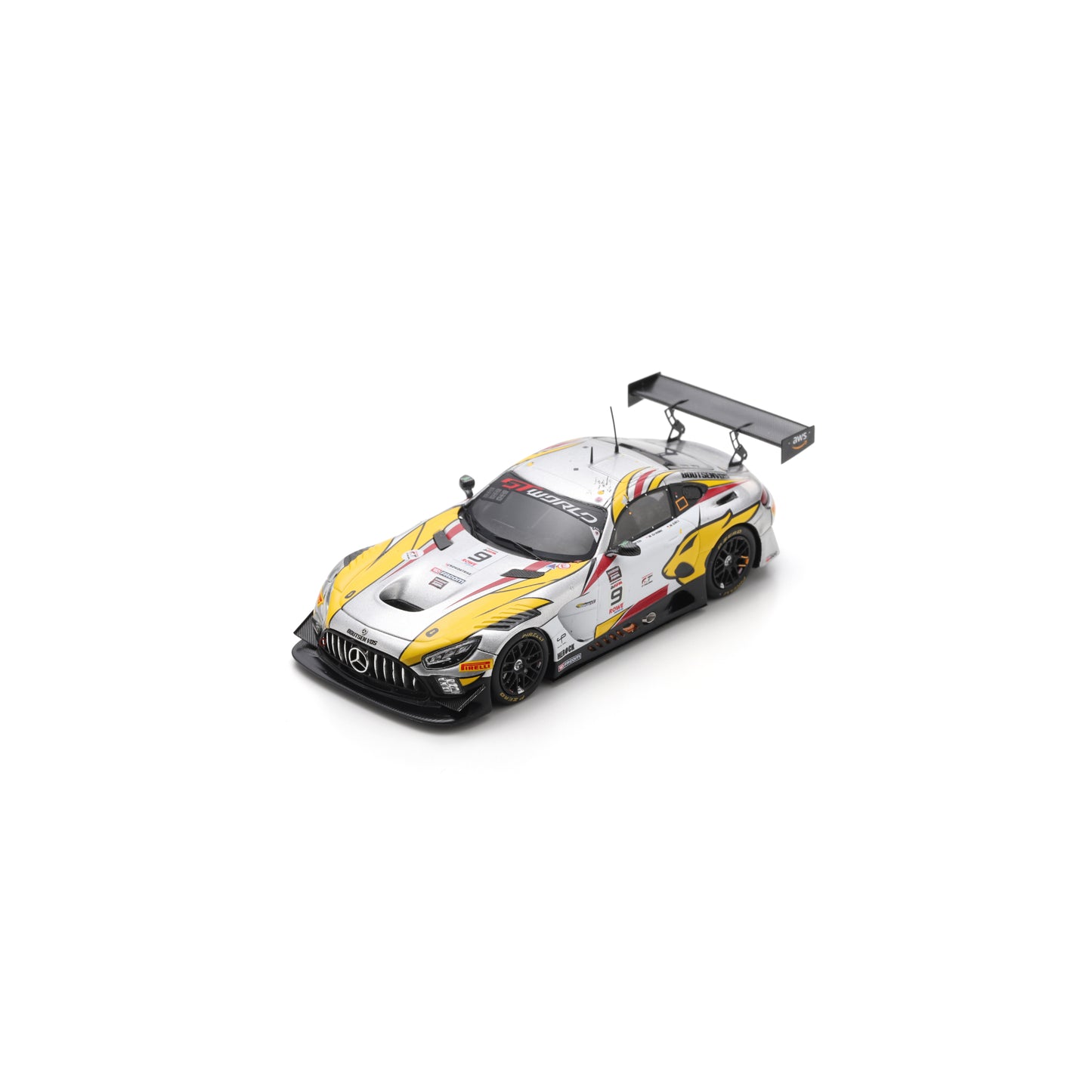 Spark SB871 1:43 - Mercedes-AMG GT3 EVO No.9 Boutsen VDS 24H Spa 2025 M. Grenier - M. Götz - M. Martin Limited (300ex.)