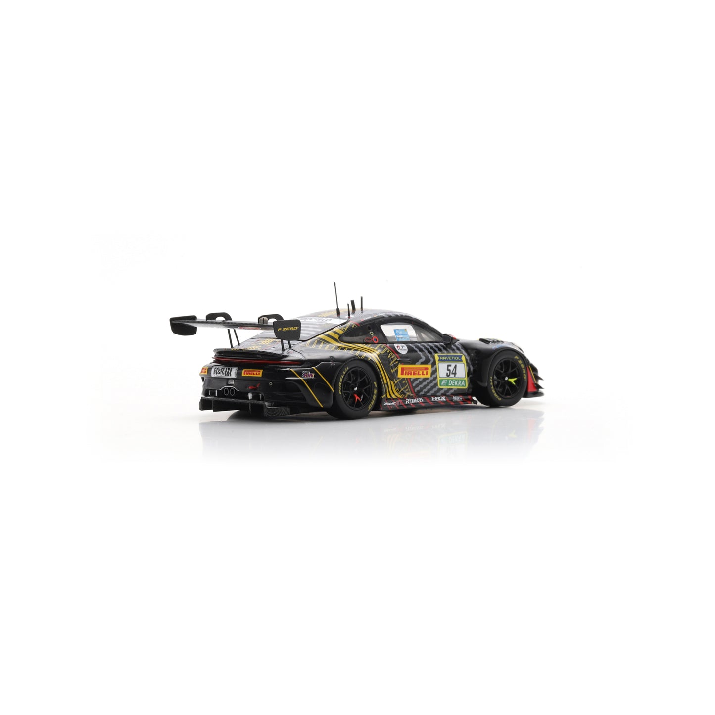Spark SG1000 1:43 - Porsche 911 GT3 R (992) No.54 Dinamic GT 3rd 24H Nürburgring 2025 B. Bastian - M. Cairoli - L. Hartog - J. Sturm Limited (350ex.)