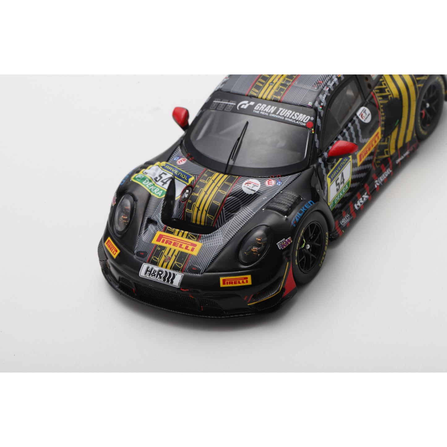 Spark SG1000 1:43 - Porsche 911 GT3 R (992) No.54 Dinamic GT 3rd 24H Nürburgring 2025 B. Bastian - M. Cairoli - L. Hartog - J. Sturm Limited (350ex.)