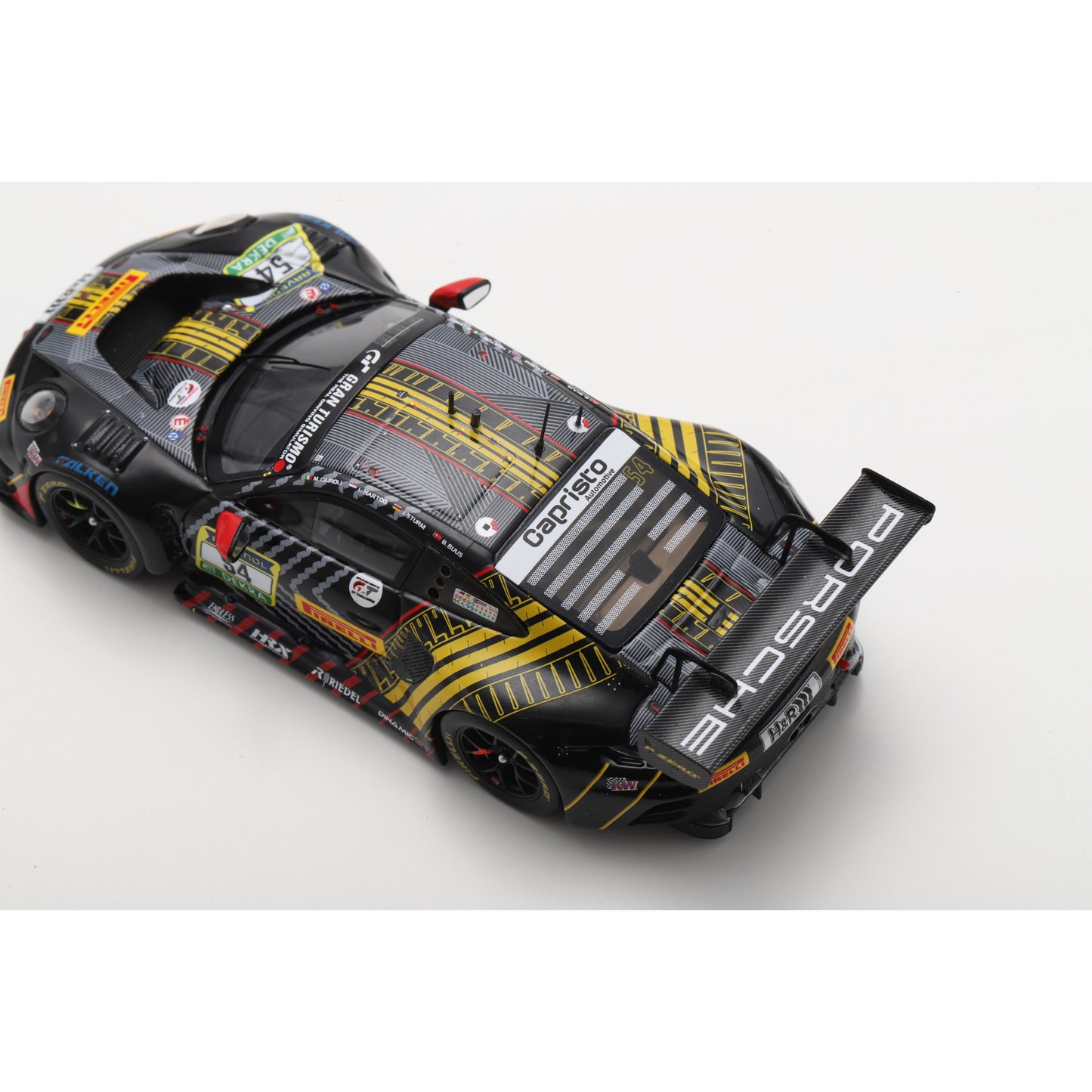 Spark SG1000 1:43 - Porsche 911 GT3 R (992) No.54 Dinamic GT 3rd 24H Nürburgring 2025 B. Bastian - M. Cairoli - L. Hartog - J. Sturm Limited (350ex.)