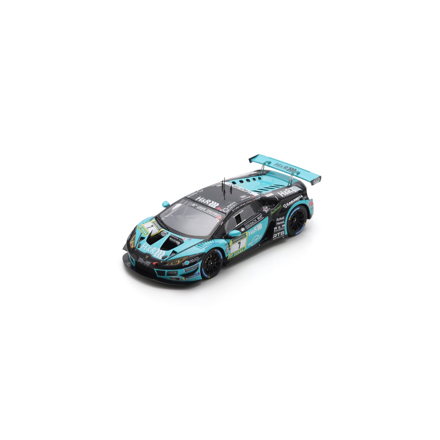 Spark SG1001 1:43 - Lamborghini Huracan GT3 No.7 Konrad Motorsport 24H Nürburgring 2025 D. Soufi - M. Paul - P. Elkmann - P. Lefterov Limited (300ex.)