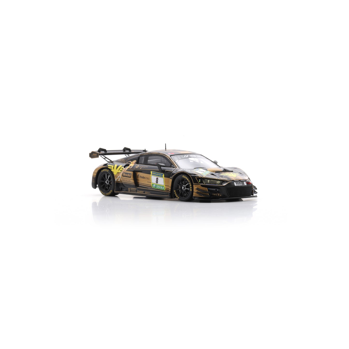 Spark SG1002 1:43 - Audi R8 LMS GT3 evo ll No.8 JUTA Racing 24H Nürburgring 2025 A. Veremenko - SELV - E. Erhart - P. Kaffer Limited (300 ex.)