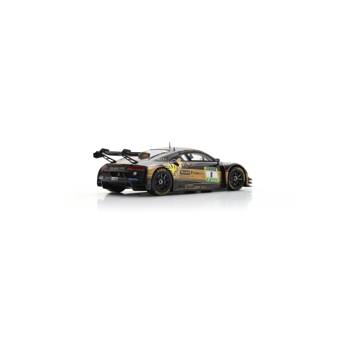 Spark SG1002 1:43 - Audi R8 LMS GT3 evo ll No.8 JUTA Racing 24H Nürburgring 2025 A. Veremenko - SELV - E. Erhart - P. Kaffer Limited (300 ex.)