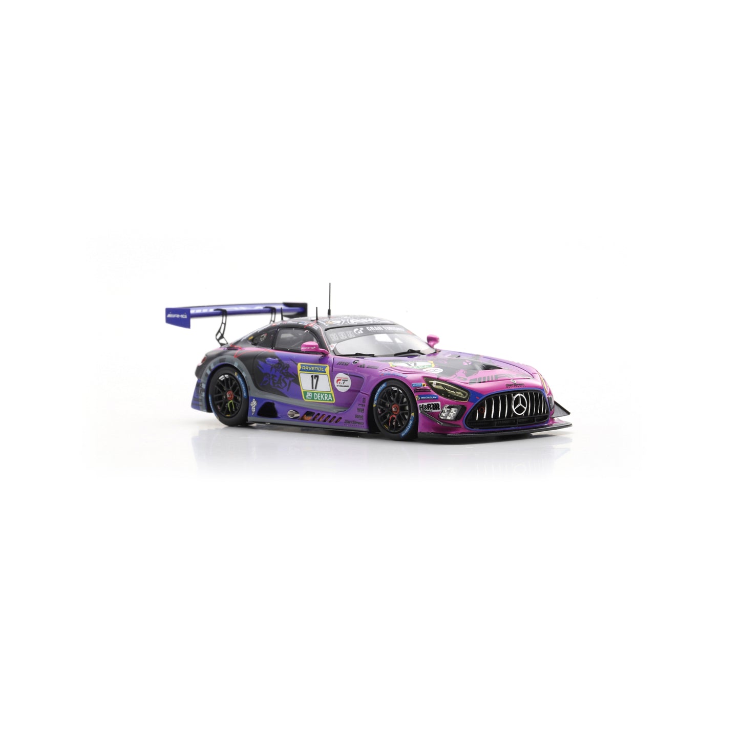Spark SG1006 1:43 - Mercedes-AMG GT3 No.17 Mercedes-AMG Team GetSpeed 24H Nürburgring 2025 R. Aron - L. Auer - A. Christodoulou - M. Grenier Limited (400ex.)