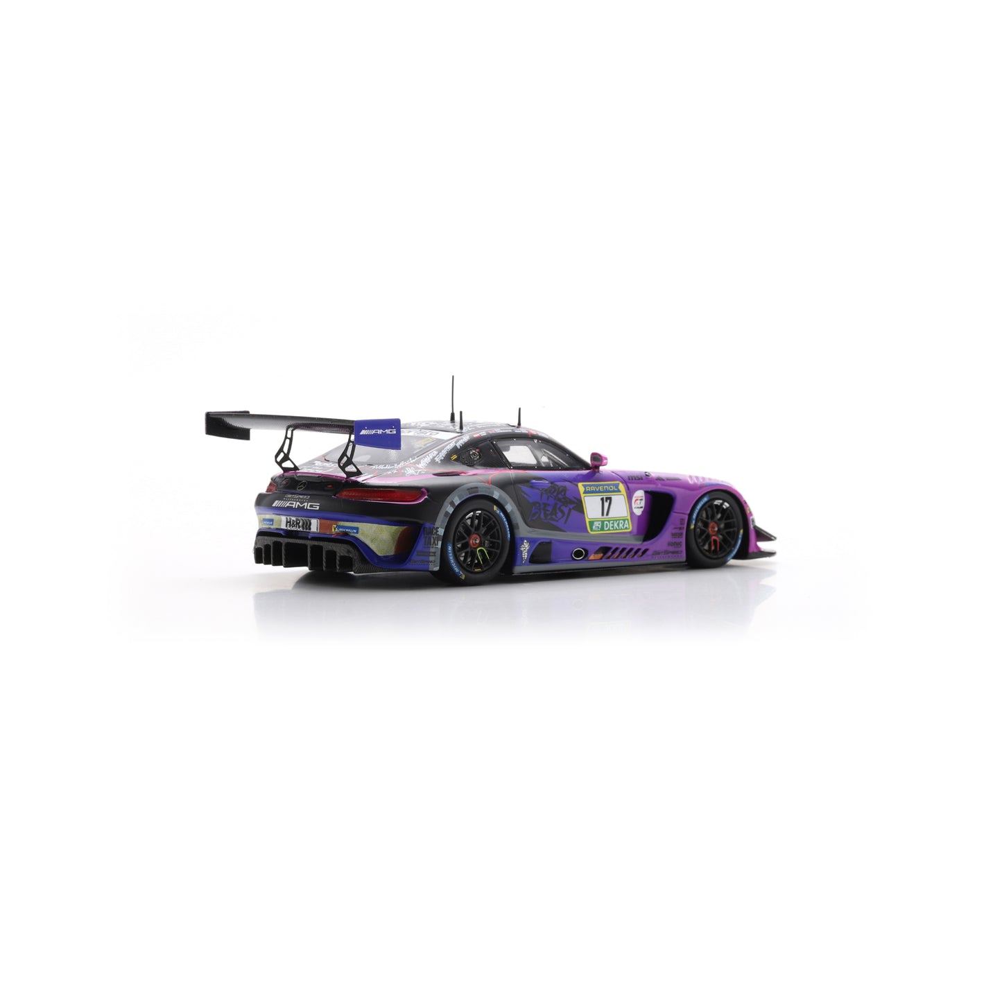 Spark SG1006 1:43 - Mercedes-AMG GT3 No.17 Mercedes-AMG Team GetSpeed 24H Nürburgring 2025 R. Aron - L. Auer - A. Christodoulou - M. Grenier Limited (400ex.)