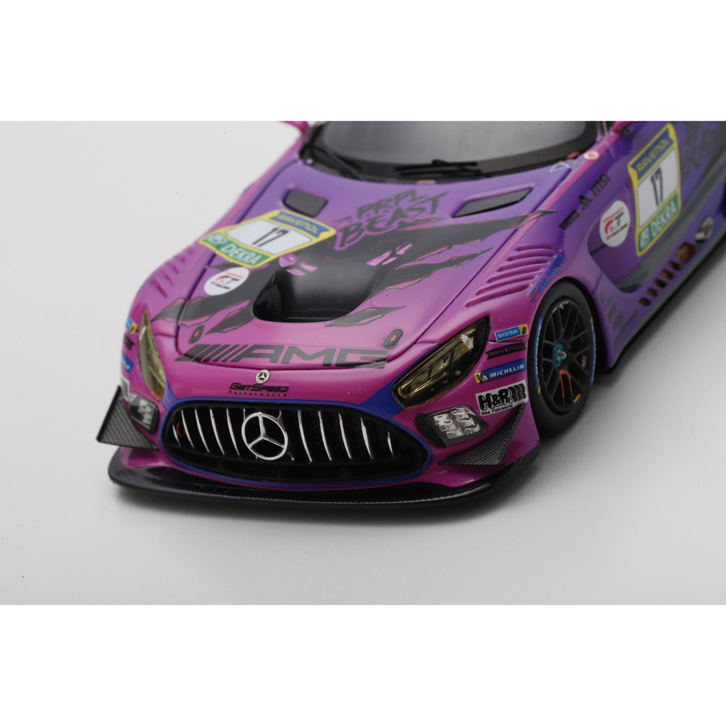 Spark SG1006 1:43 - Mercedes-AMG GT3 No.17 Mercedes-AMG Team GetSpeed 24H Nürburgring 2025 R. Aron - L. Auer - A. Christodoulou - M. Grenier Limited (400ex.)