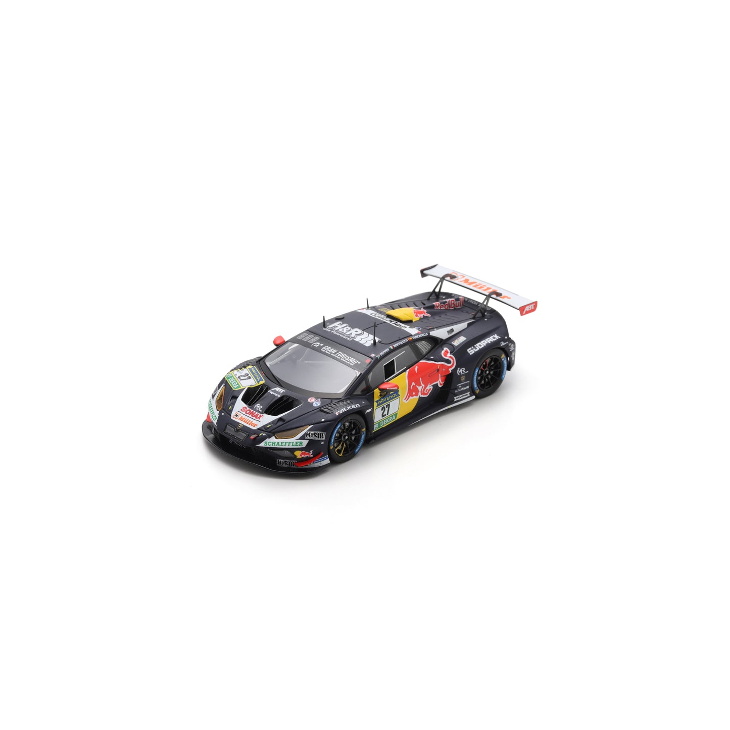 Spark SG1007 1:43 - Lamborghini Huracan GT3 EVO2 No.27 Red Bull Team ABT 24H Nürburgring 2025 J. Pepper - M. Bortolotti - D. Juncadella Limited (300 ex.)