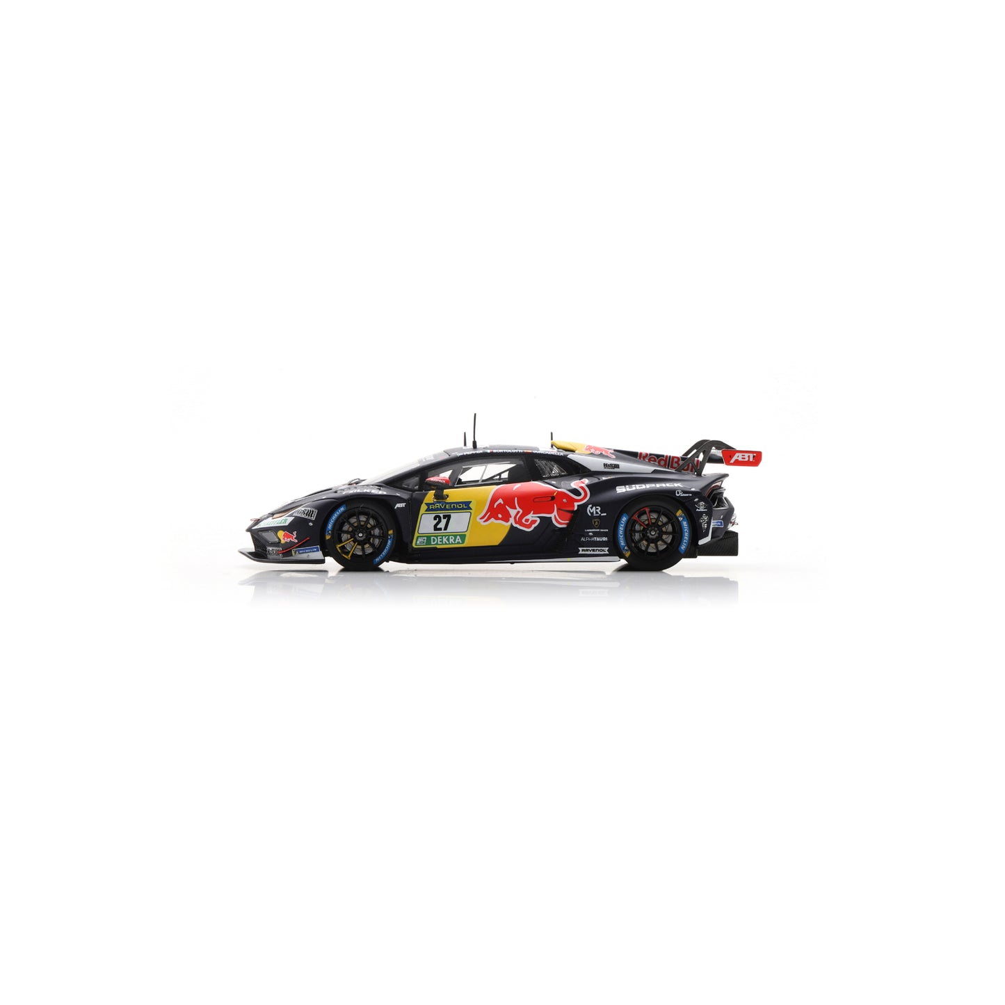 Spark SG1007 1:43 - Lamborghini Huracan GT3 EVO2 No.27 Red Bull Team ABT 24H Nürburgring 2025 J. Pepper - M. Bortolotti - D. Juncadella Limited (300 ex.)