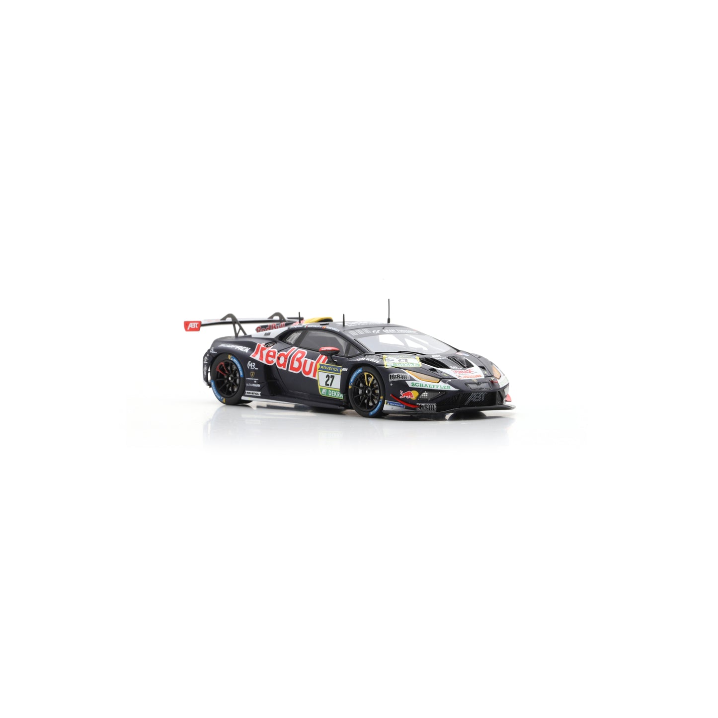 Spark SG1007 1:43 - Lamborghini Huracan GT3 EVO2 No.27 Red Bull Team ABT 24H Nürburgring 2025 J. Pepper - M. Bortolotti - D. Juncadella Limited (300 ex.)