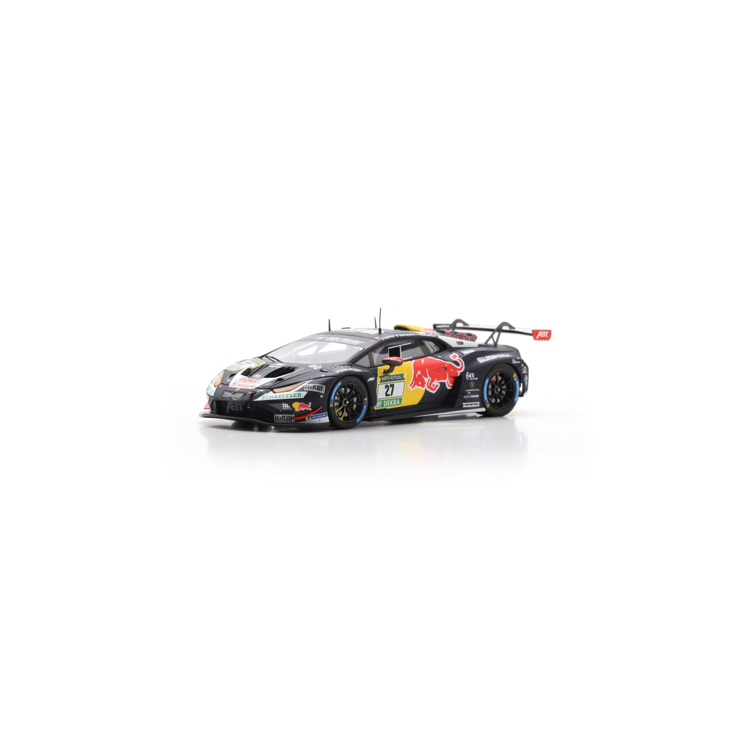 Spark SG1007 1:43 - Lamborghini Huracan GT3 EVO2 No.27 Red Bull Team ABT 24H Nürburgring 2025 J. Pepper - M. Bortolotti - D. Juncadella Limited (300 ex.)