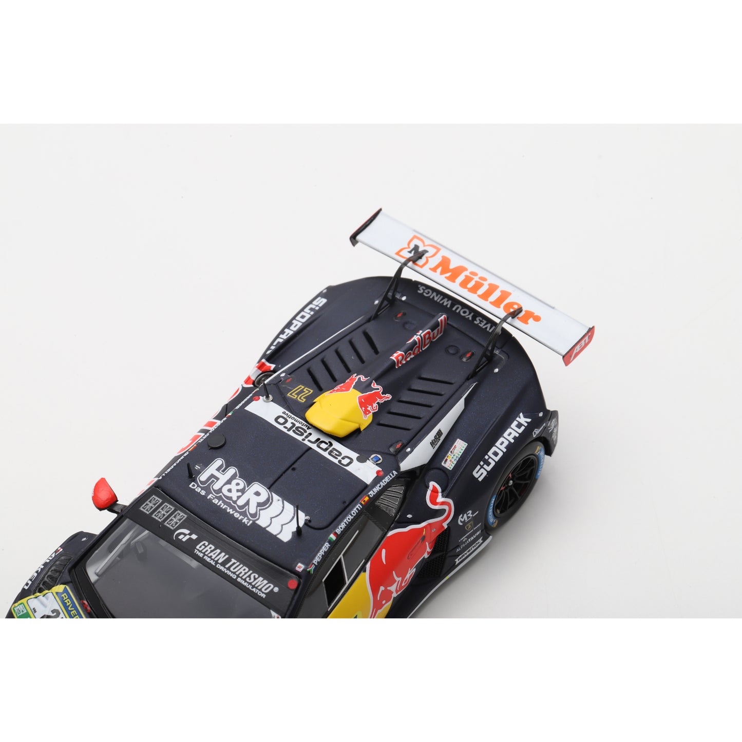 Spark SG1007 1:43 - Lamborghini Huracan GT3 EVO2 No.27 Red Bull Team ABT 24H Nürburgring 2025 J. Pepper - M. Bortolotti - D. Juncadella Limited (300 ex.)