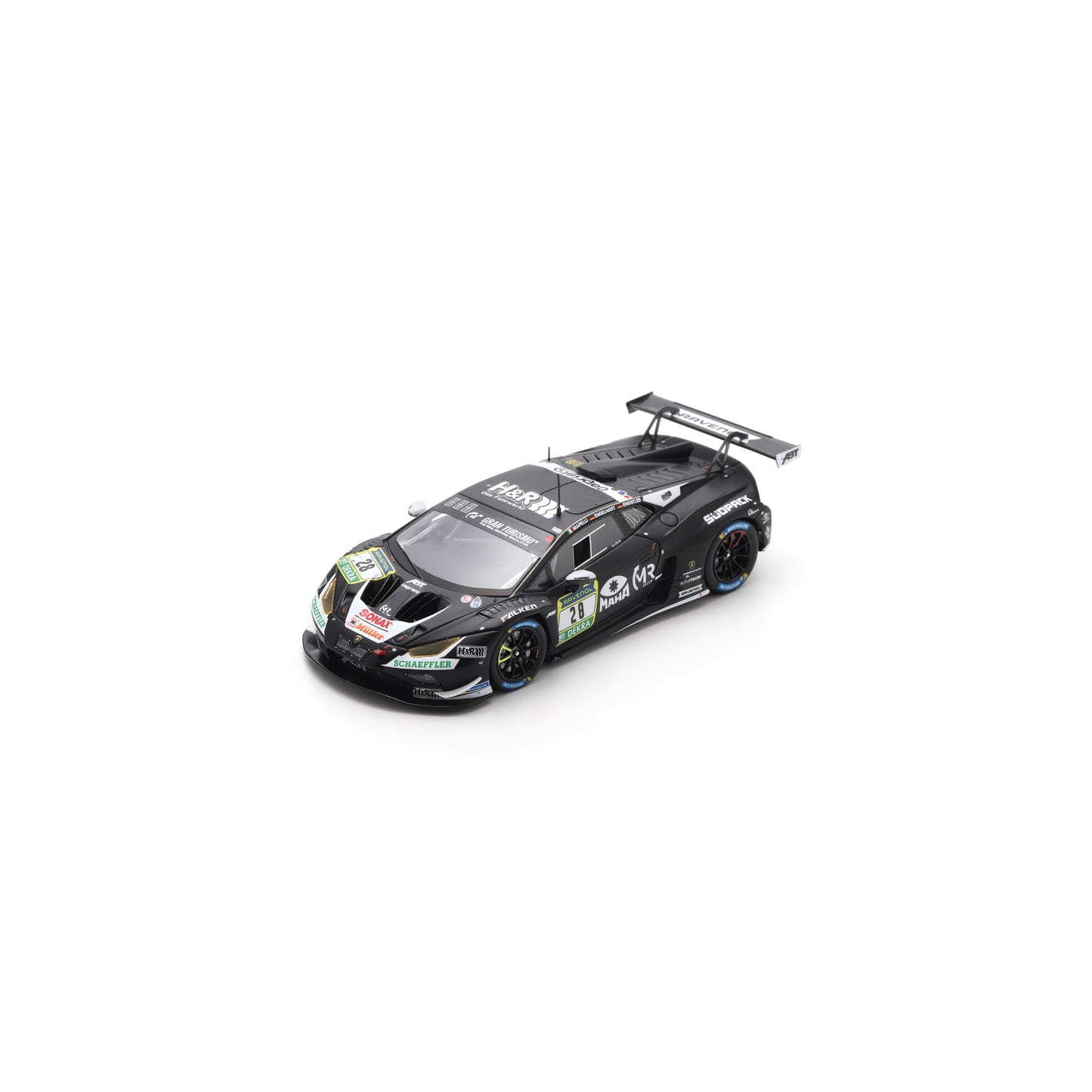 Spark SG1008 1:43 - Lamborghini Huracan GT3 EVO2 No.28 ABT Sportsline 24H Nürburgring 2025 M. Mapelli - C. Engelhart - L. Engstler Limited (300 ex.)