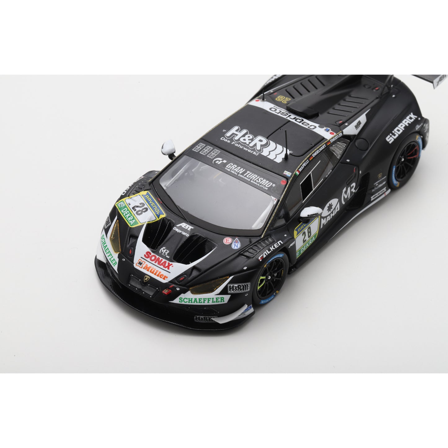 Spark SG1008 1:43 - Lamborghini Huracan GT3 EVO2 No.28 ABT Sportsline 24H Nürburgring 2025 M. Mapelli - C. Engelhart - L. Engstler Limited (300 ex.)