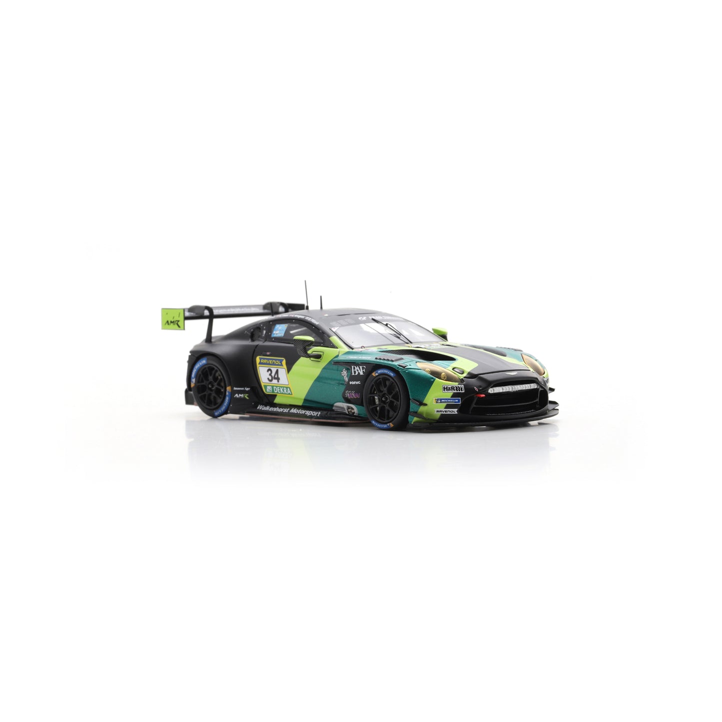 Spark SG1010 1:43 - Aston Martin Vantage AMR GT3 EVO No.34 Walkenhorst Motorsport 24H Nürburgring 2025 C. Krognes - D. Pittard - N. Thiim - M. Drudi Limited (300ex.)