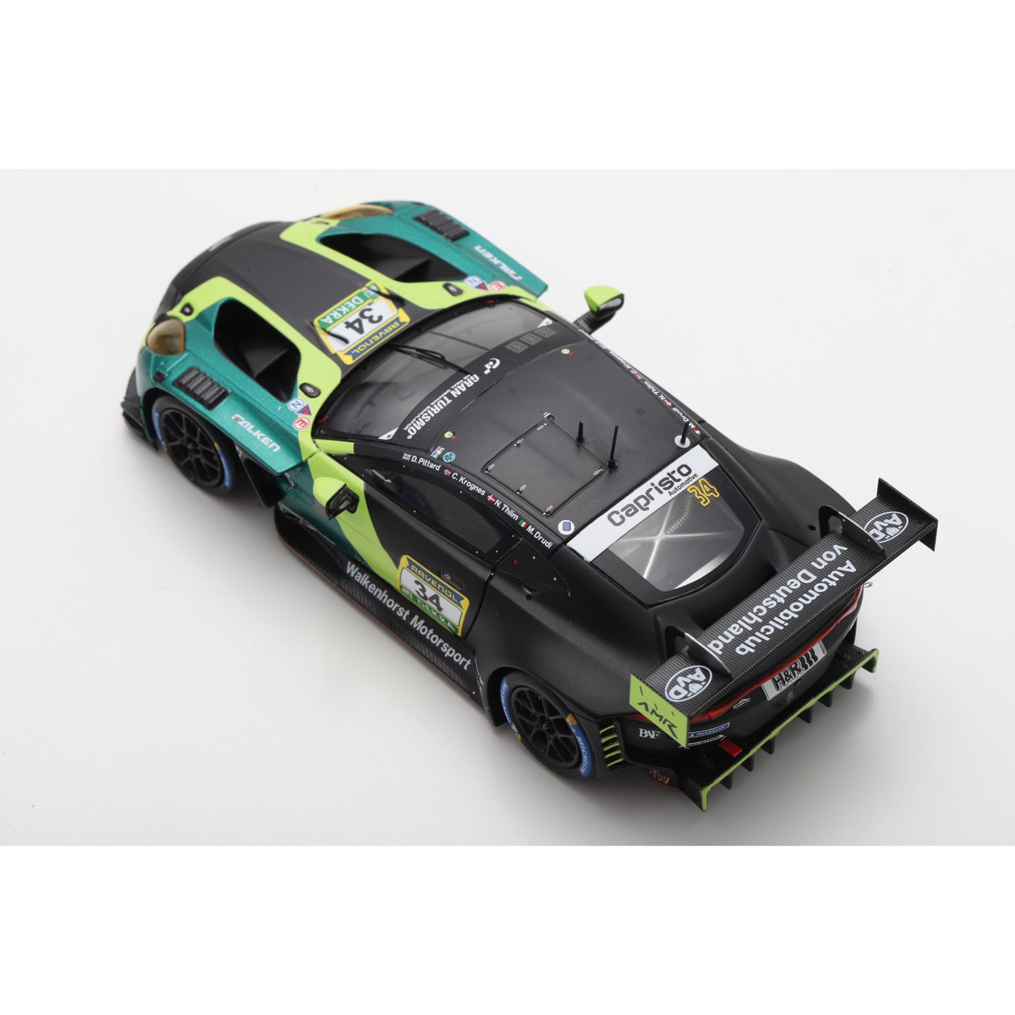 Spark SG1010 1:43 - Aston Martin Vantage AMR GT3 EVO No.34 Walkenhorst Motorsport 24H Nürburgring 2025 C. Krognes - D. Pittard - N. Thiim - M. Drudi Limited (300ex.)