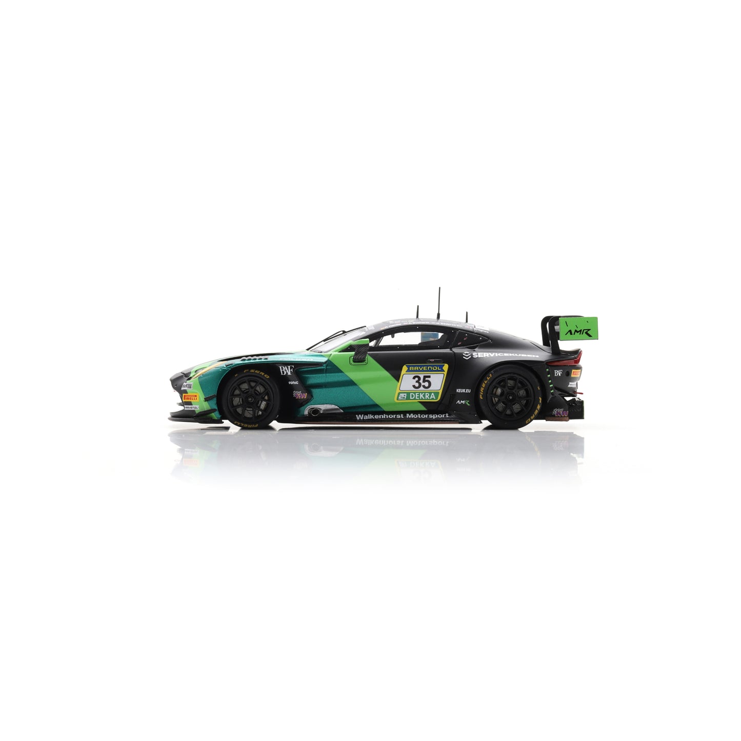 Spark SG1011 1:43 - Aston Martin Vantage AMR GT3 EVO No.35 Walkenhorst Motorsport 24H Nürburgring 2025 N. Hantke - A. Buchardt - O. Söderström - C. Krognes Limited (300ex.)