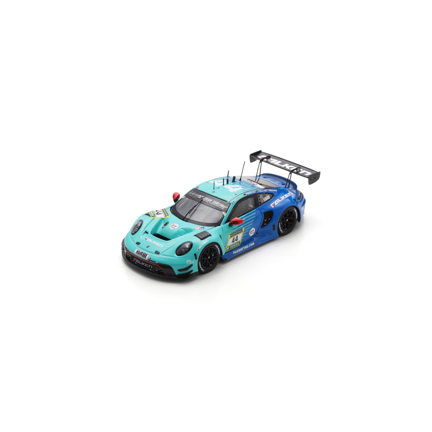 Spark SG1013 1:43 - Porsche 911 GT3 R (992) No.44 Falken Motorsports 24H Nürburgring 2025 D. Boccolacci - T. Heinemann - D. Marschall - M. Schuring Limited (300 ex.)