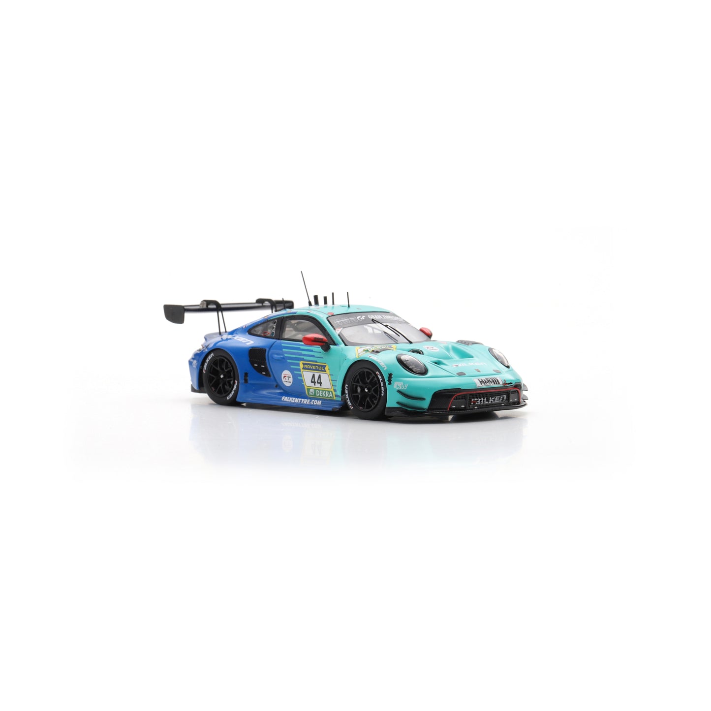 Spark SG1013 1:43 - Porsche 911 GT3 R (992) No.44 Falken Motorsports 24H Nürburgring 2025 D. Boccolacci - T. Heinemann - D. Marschall - M. Schuring Limited (300 ex.)