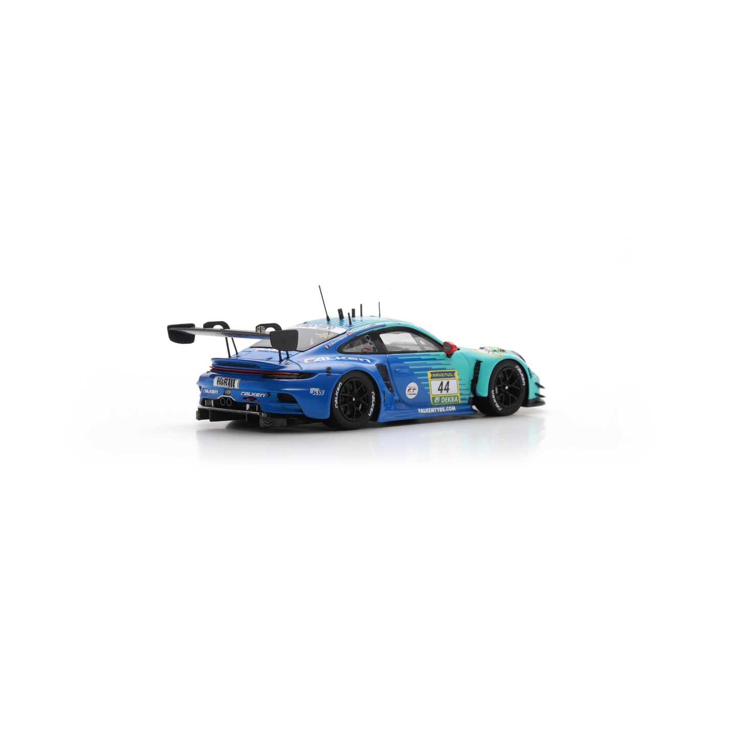 Spark SG1013 1:43 - Porsche 911 GT3 R (992) No.44 Falken Motorsports 24H Nürburgring 2025 D. Boccolacci - T. Heinemann - D. Marschall - M. Schuring Limited (300 ex.)