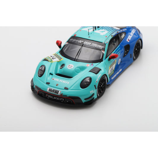 Spark SG1013 1:43 - Porsche 911 GT3 R (992) No.44 Falken Motorsports 24H Nürburgring 2025 D. Boccolacci - T. Heinemann - D. Marschall - M. Schuring Limited (300 ex.)