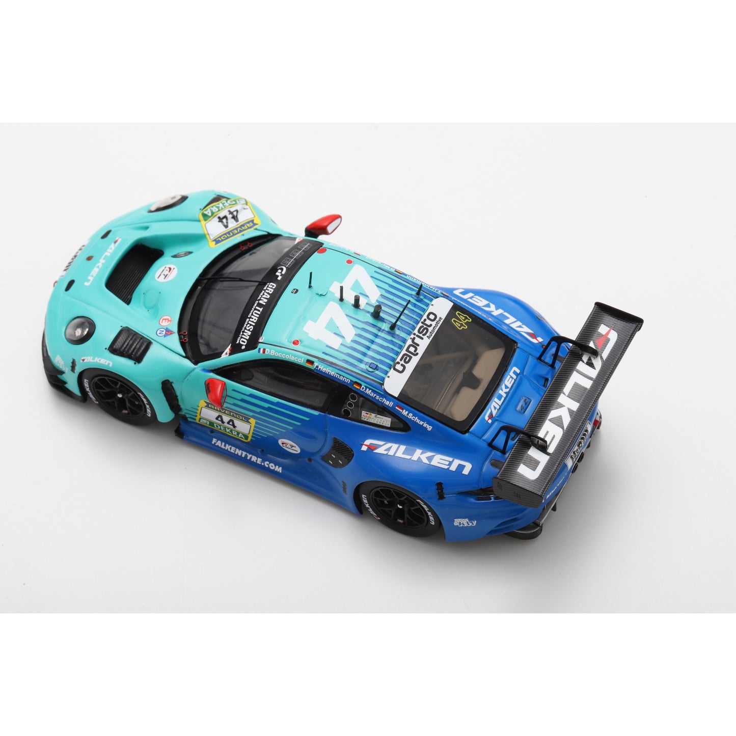 Spark SG1013 1:43 - Porsche 911 GT3 R (992) No.44 Falken Motorsports 24H Nürburgring 2025 D. Boccolacci - T. Heinemann - D. Marschall - M. Schuring Limited (300 ex.)