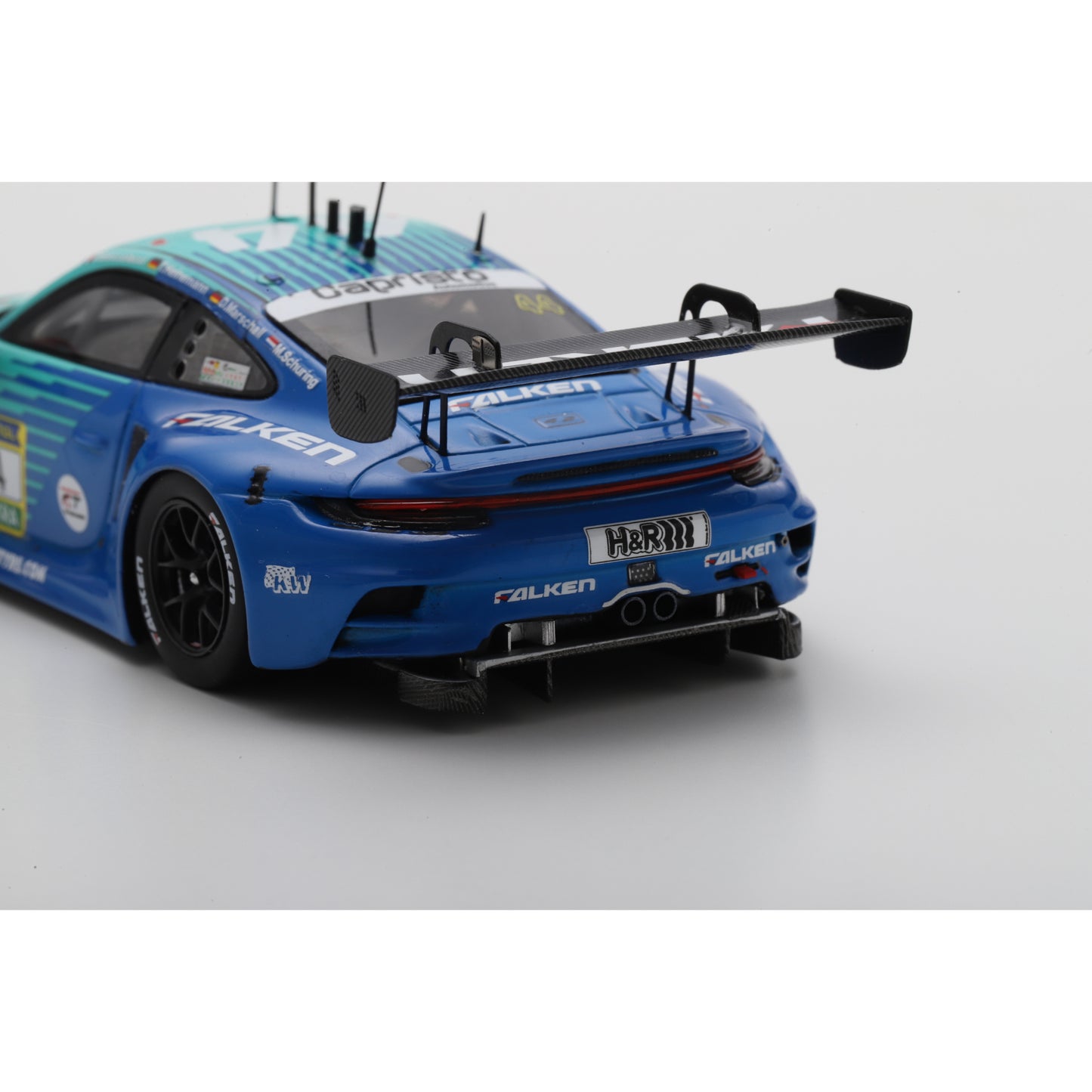 Spark SG1013 1:43 - Porsche 911 GT3 R (992) No.44 Falken Motorsports 24H Nürburgring 2025 D. Boccolacci - T. Heinemann - D. Marschall - M. Schuring Limited (300 ex.)