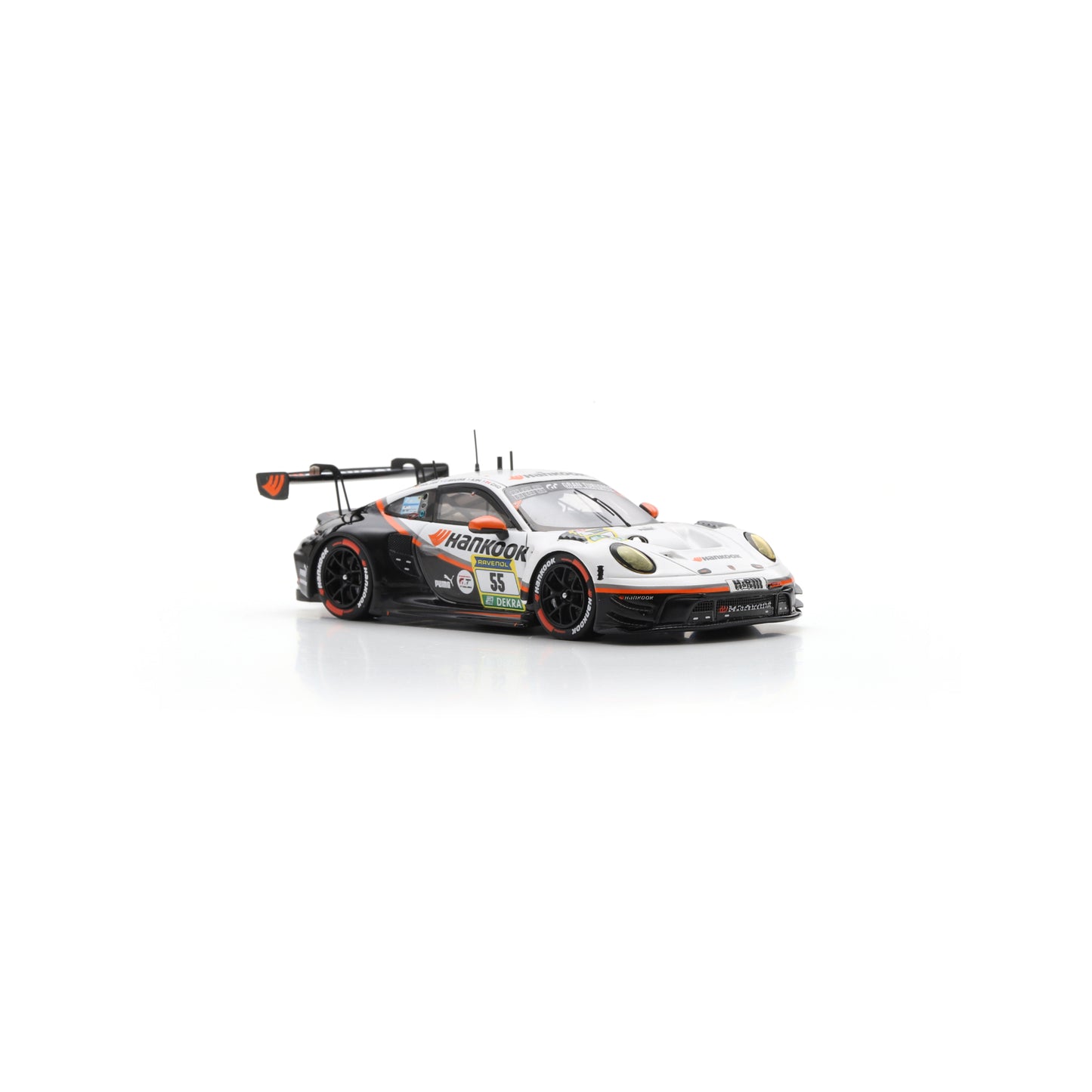 Spark SG1016 1:43 - Porsche 911 GT3 R (992) No.55 Hankook Competition 24H Nürburgring 2025 J. Kim - R. Bruins - M. Holzer - S. Cho Limited (300 ex.)