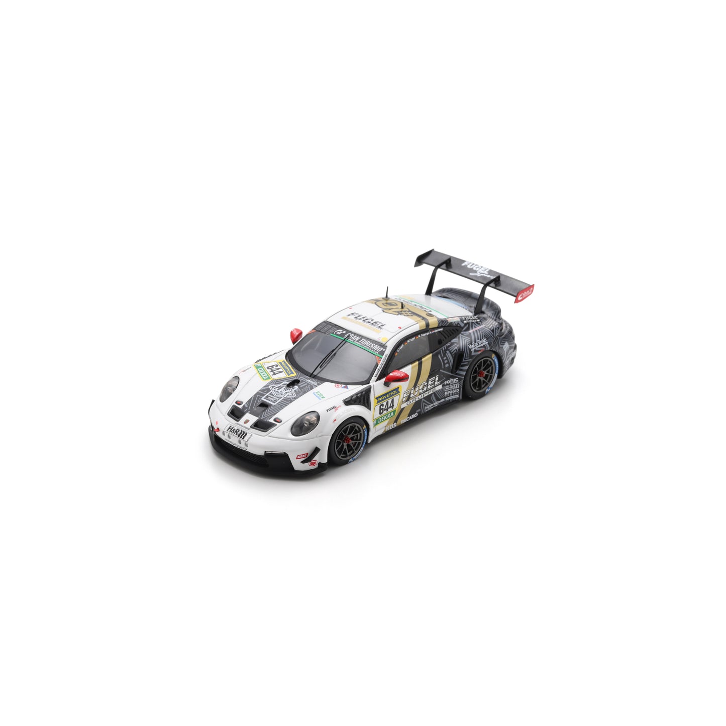 Spark SG1018 1:43 - Porsche 911 GT3 Cup (992) No.644 Max Kruse Racing 24H Nürburgring 2025 D. Fugel - M. Fugel - M. Oestreich - T. Coronel Limited (300ex.)