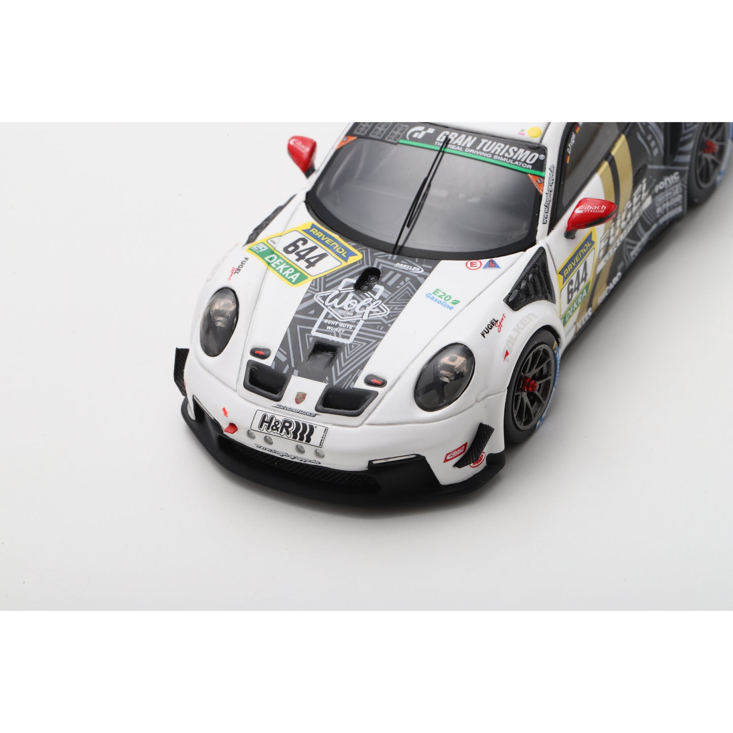 Spark SG1018 1:43 - Porsche 911 GT3 Cup (992) No.644 Max Kruse Racing 24H Nürburgring 2025 D. Fugel - M. Fugel - M. Oestreich - T. Coronel Limited (300ex.)