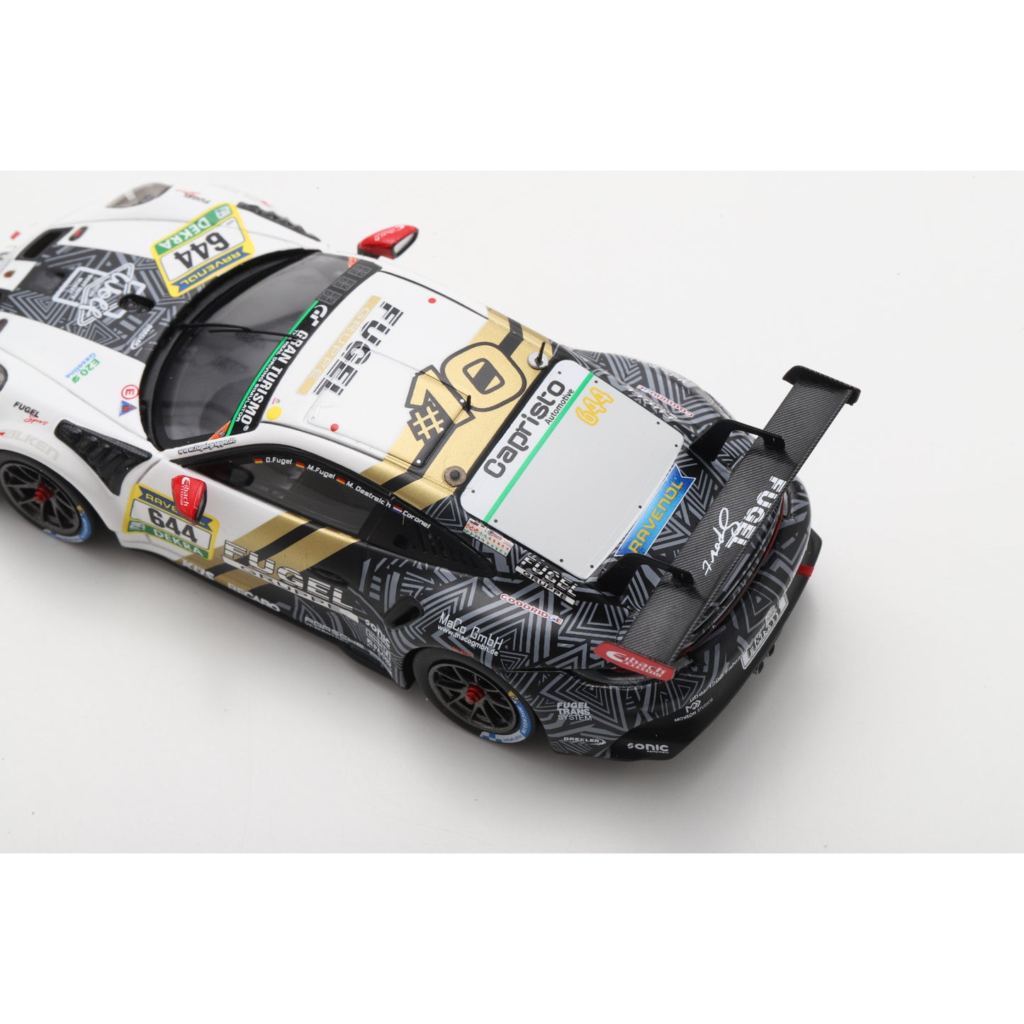 Spark SG1018 1:43 - Porsche 911 GT3 Cup (992) No.644 Max Kruse Racing 24H Nürburgring 2025 D. Fugel - M. Fugel - M. Oestreich - T. Coronel Limited (300ex.)