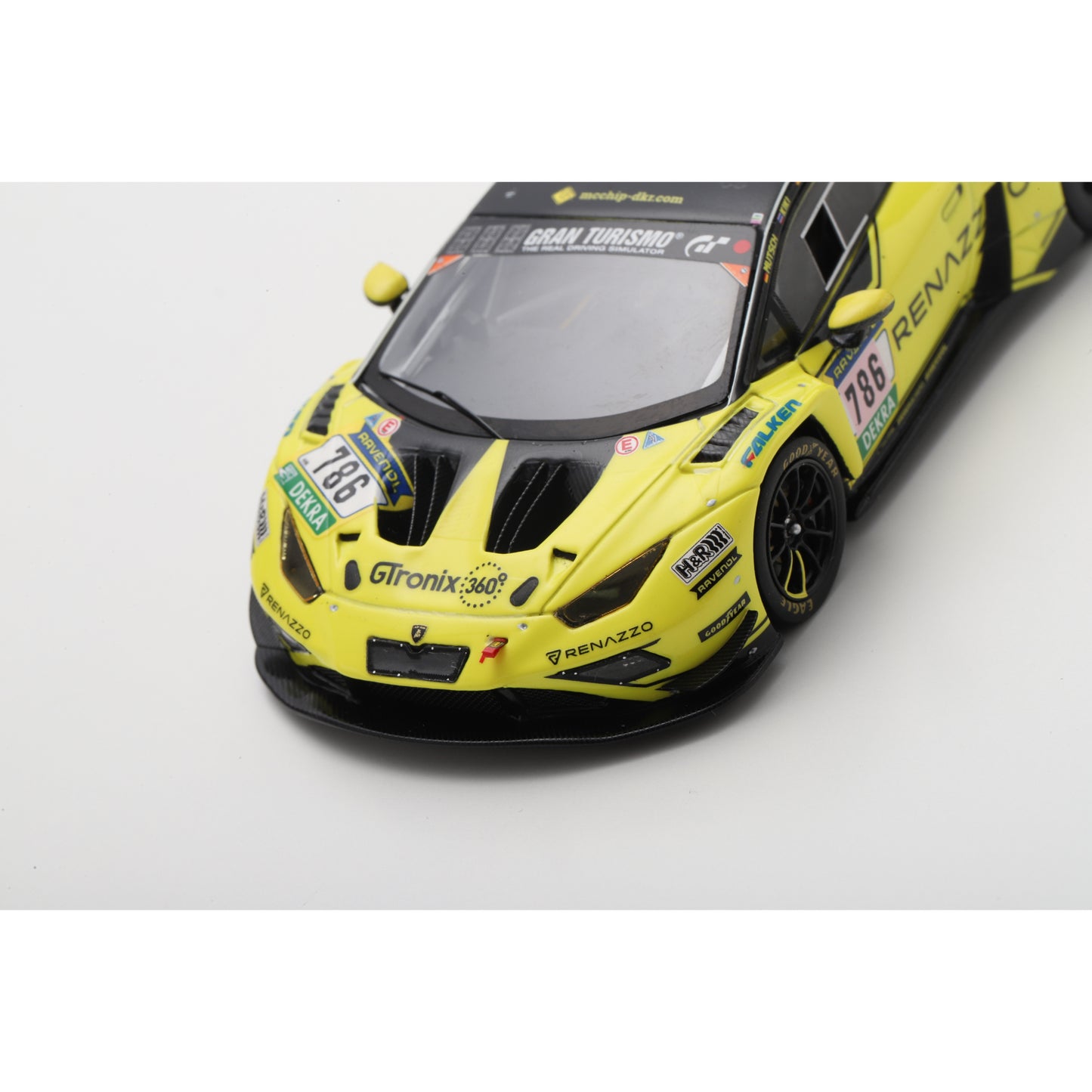 Spark SG1019 1:43 - Lamborghini Huracan GT3 EVO2 No.786 Renazzo Motorport Team 24H Nürburgring 2025 S. Nana - C. Breuer - T. Mutsch - D. Schmidtmann Limited (300ex.)