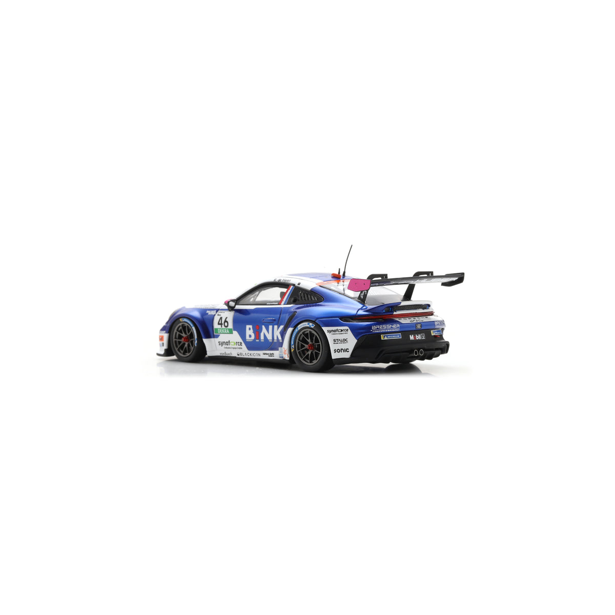 Spark SG464 1:43 - Porsche 911 GT3 Cup No.46 Porsche Carrera Cup Deutschland Champion 2025 Robert de Haan