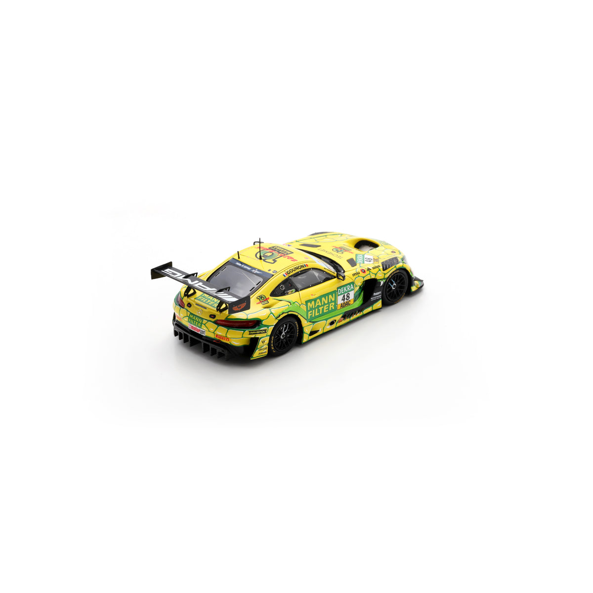 Spark SG480 1:43 - Mercedes-AMG GT3 No.48 Mercedes-AMG Team Mann-Filter DTM 2025 Jules Gounon Limited (300ex.)