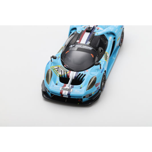 Spark SG960 1:43 - SCG 004c No.706 Glickenhaus Racing Winner SP-X class 24H Nürburgring 2024 T. Mutsch - F. Mailleux - L. D. Arnold - C. Ledogar Limited (500ex)